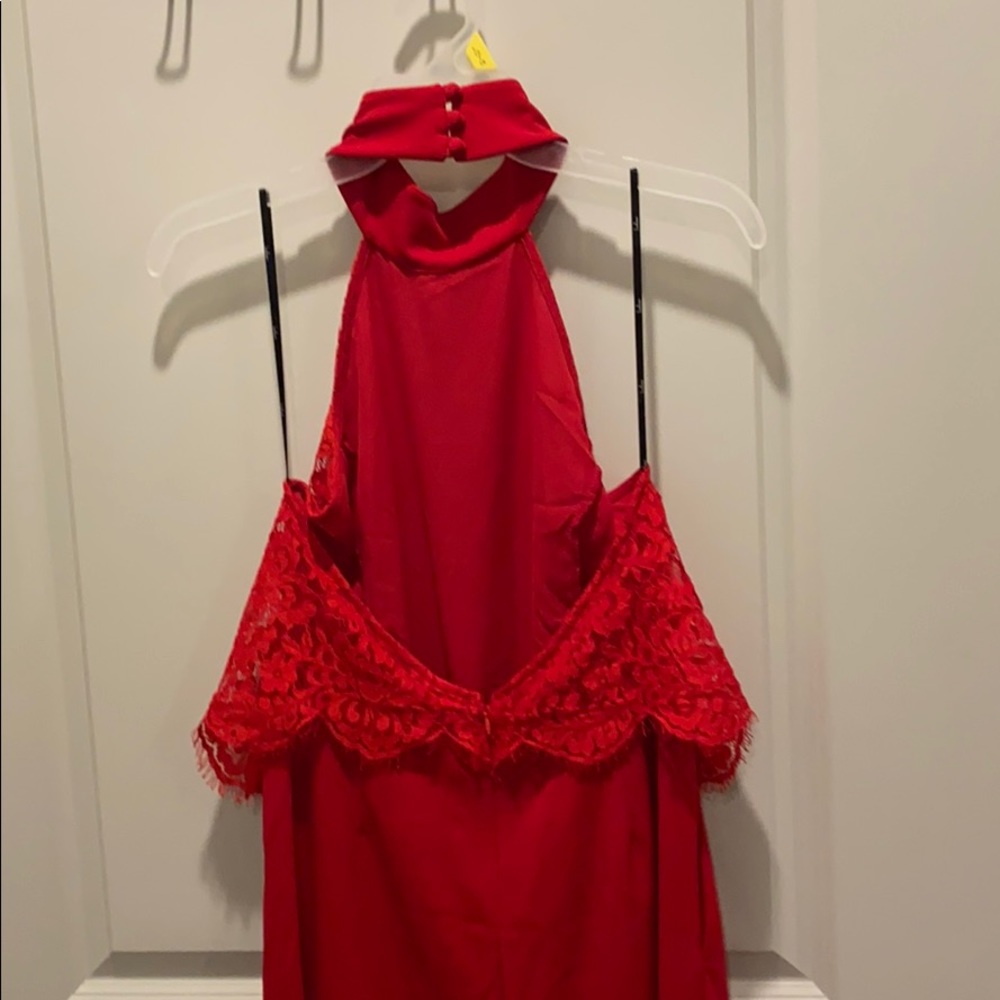 Red jumpsuit - Picture 3 of 6